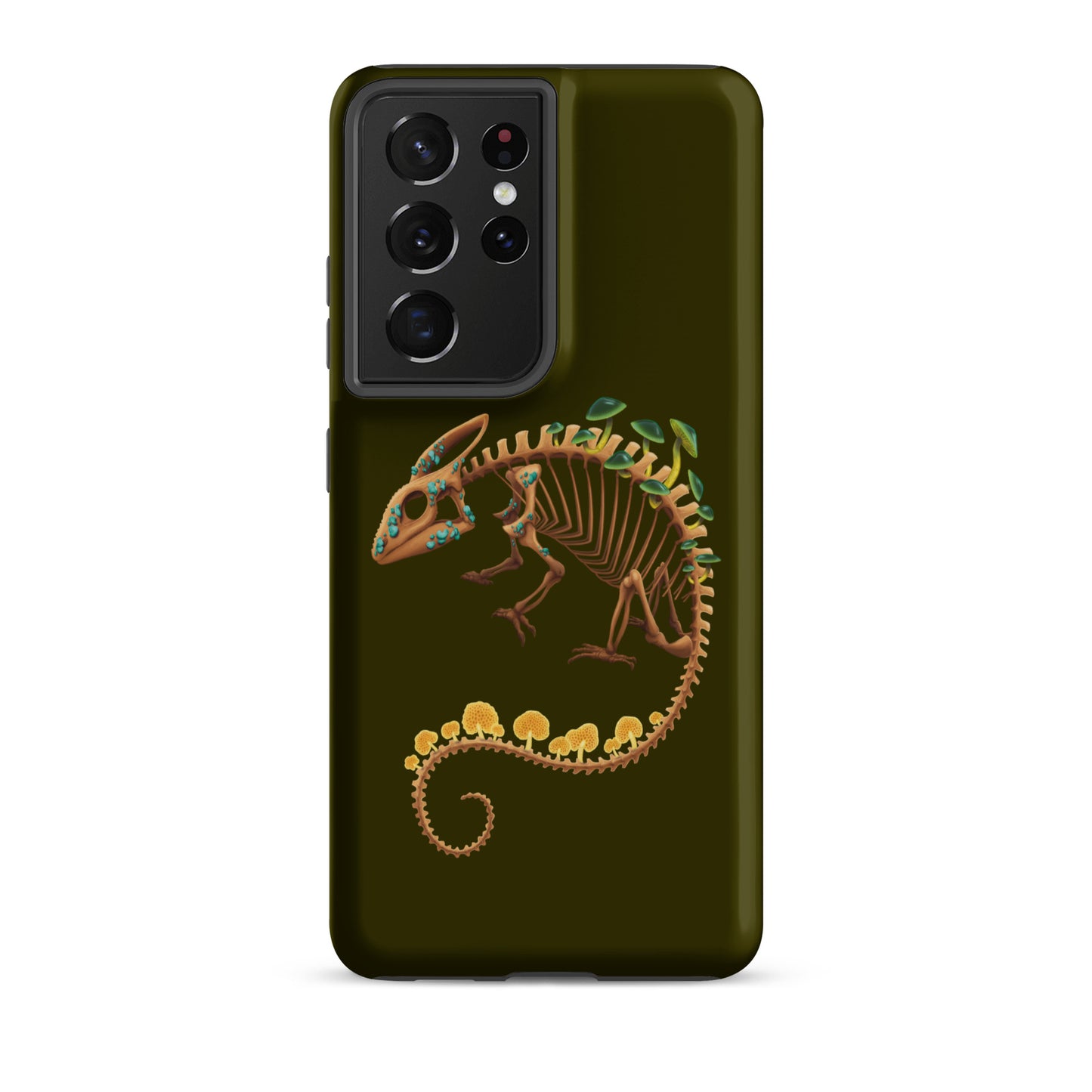 Fungal Chameleon Skeleton - Tough case for Samsung®