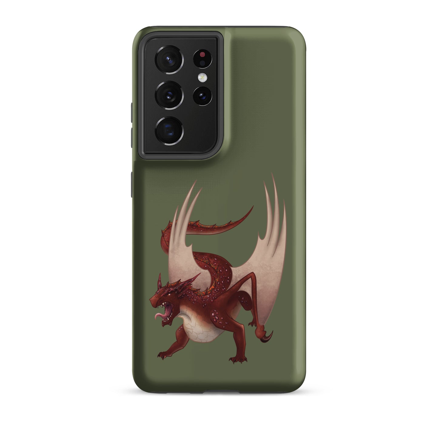 Cinnabar Mineral Dragon - Tough Case for Samsung®