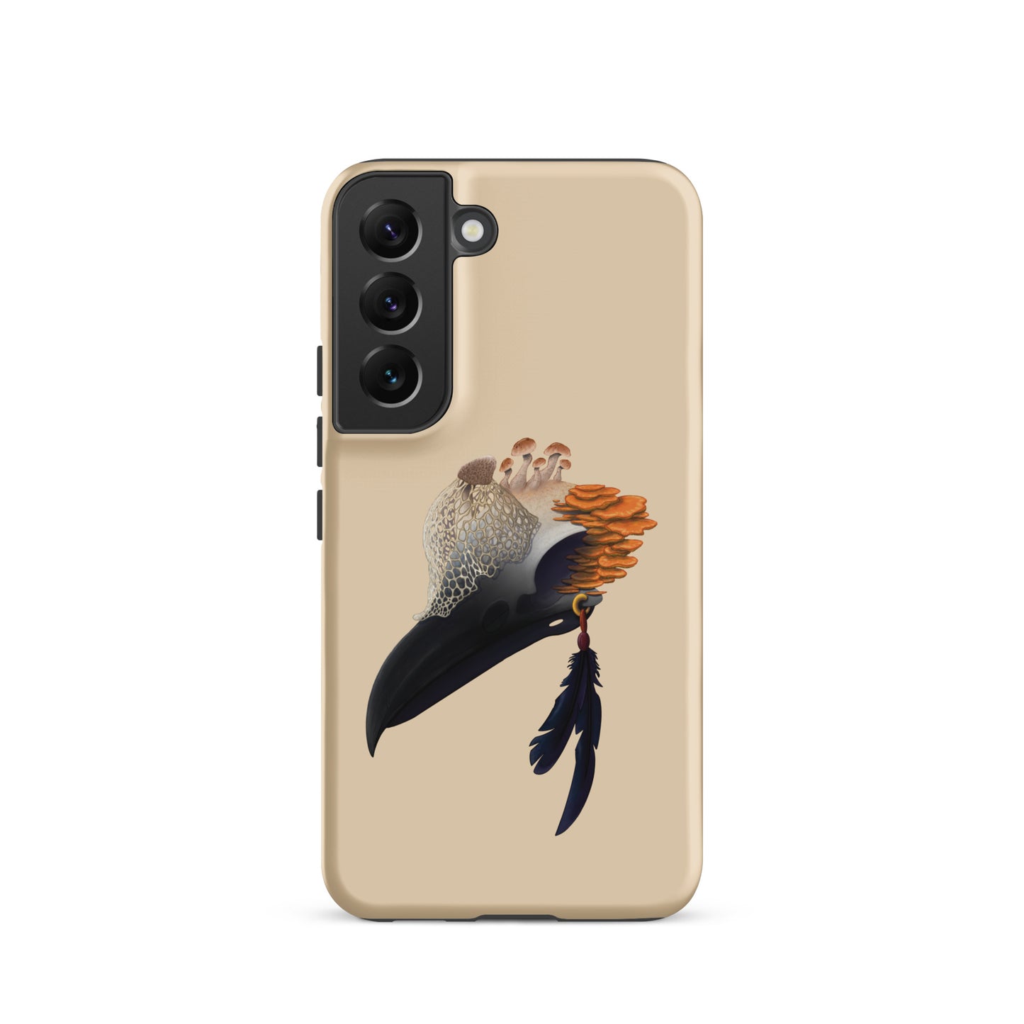 Fungal Crow Skull - Tough case for Samsung®