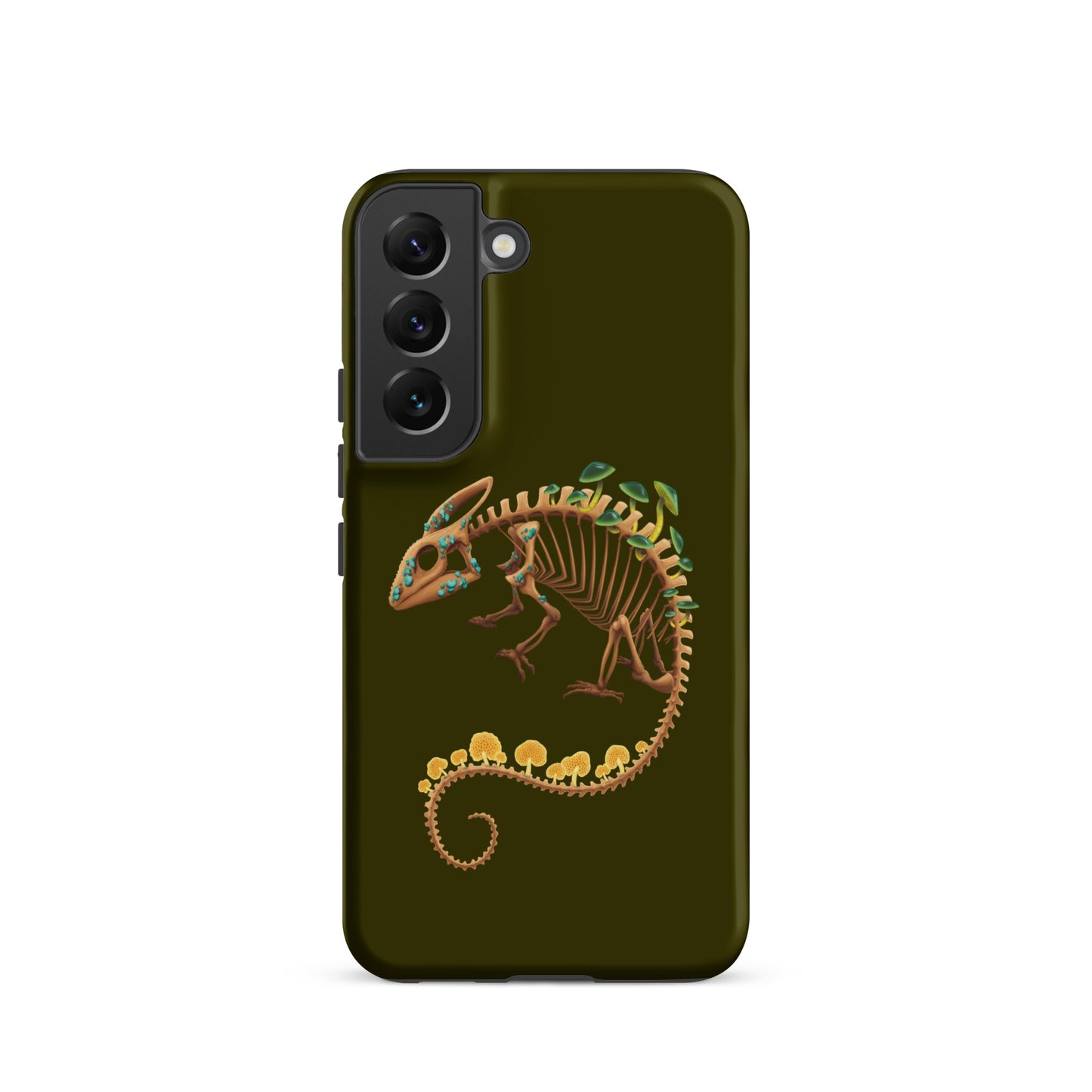 Fungal Chameleon Skeleton - Tough case for Samsung®