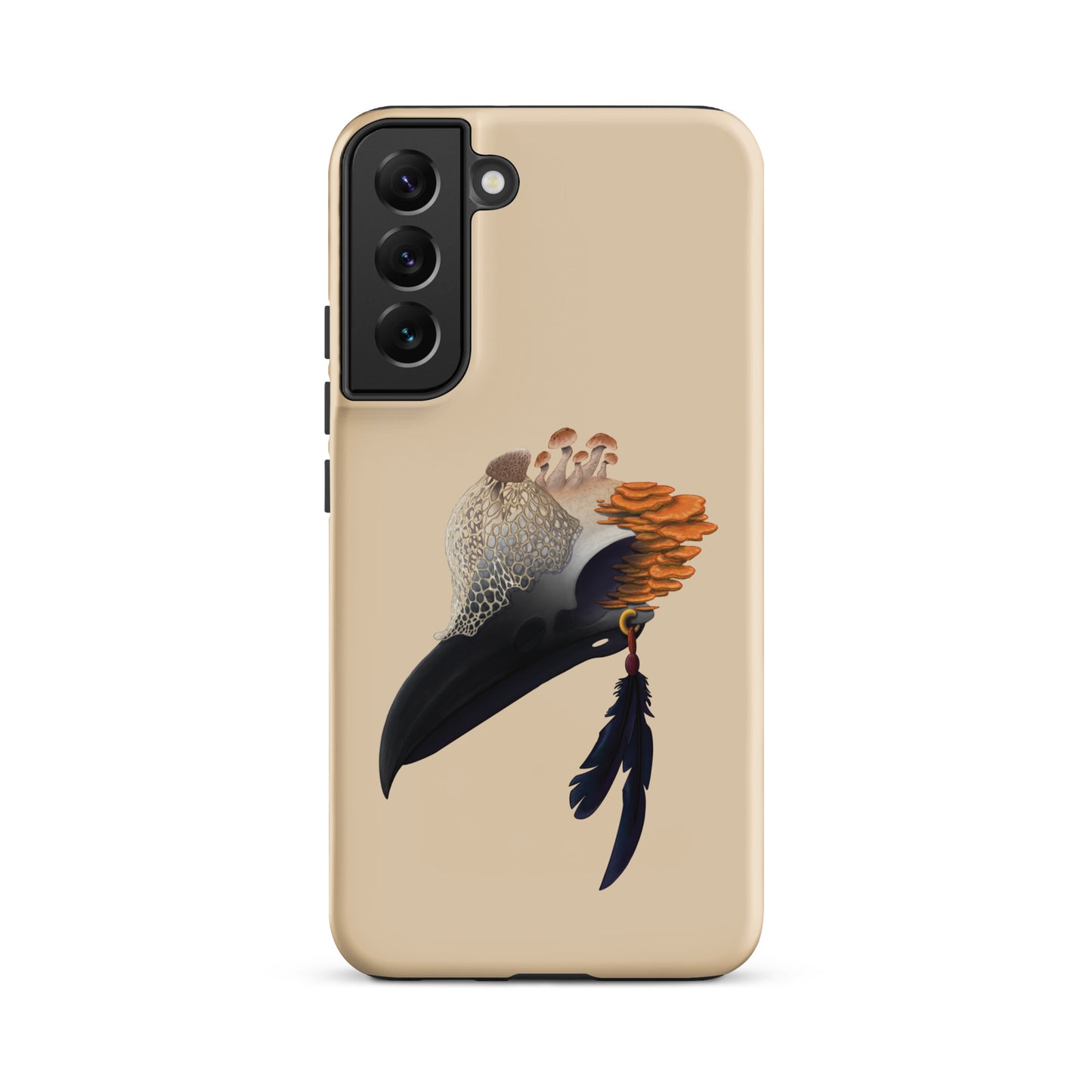 Fungal Crow Skull - Tough case for Samsung®