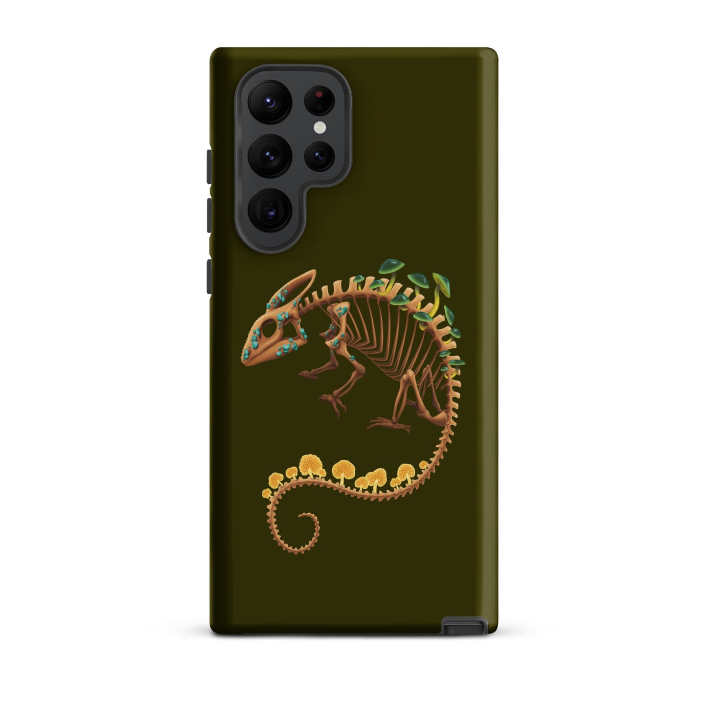 Fungal Chameleon Skeleton - Tough case for Samsung®