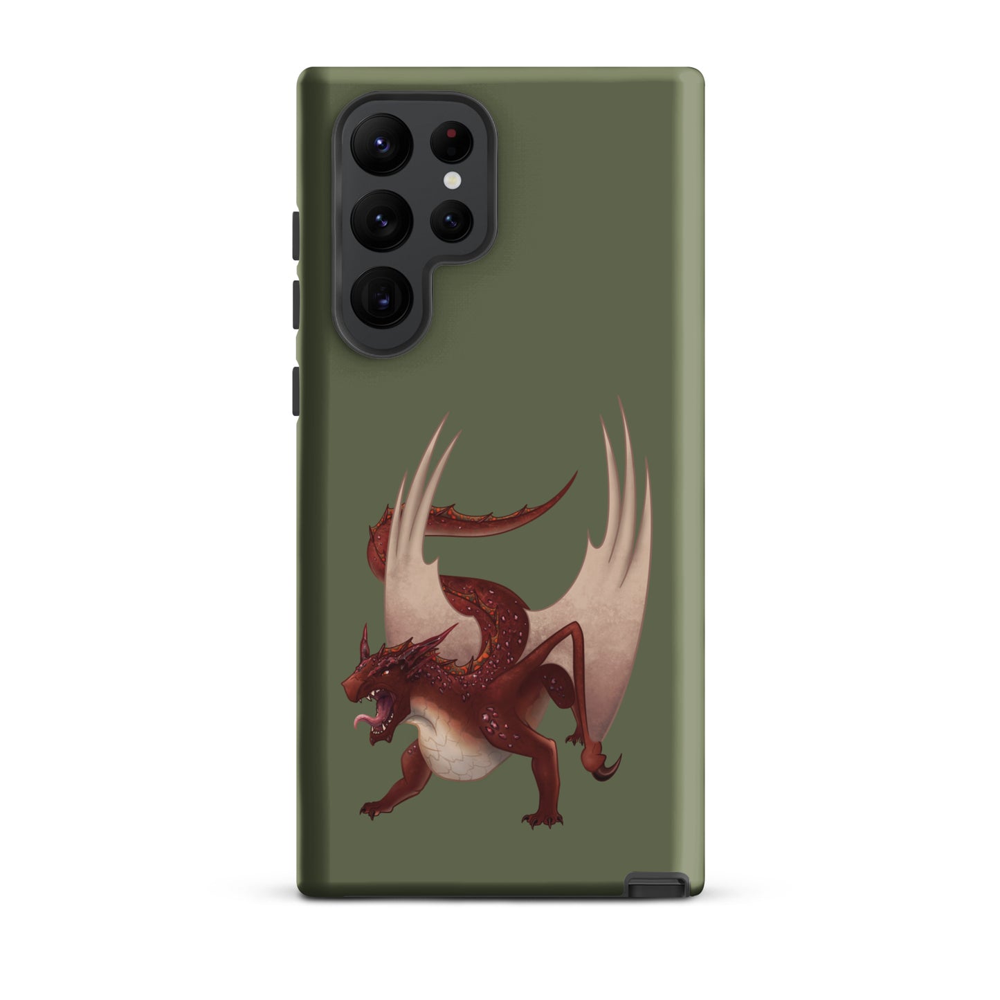 Cinnabar Mineral Dragon - Tough Case for Samsung®