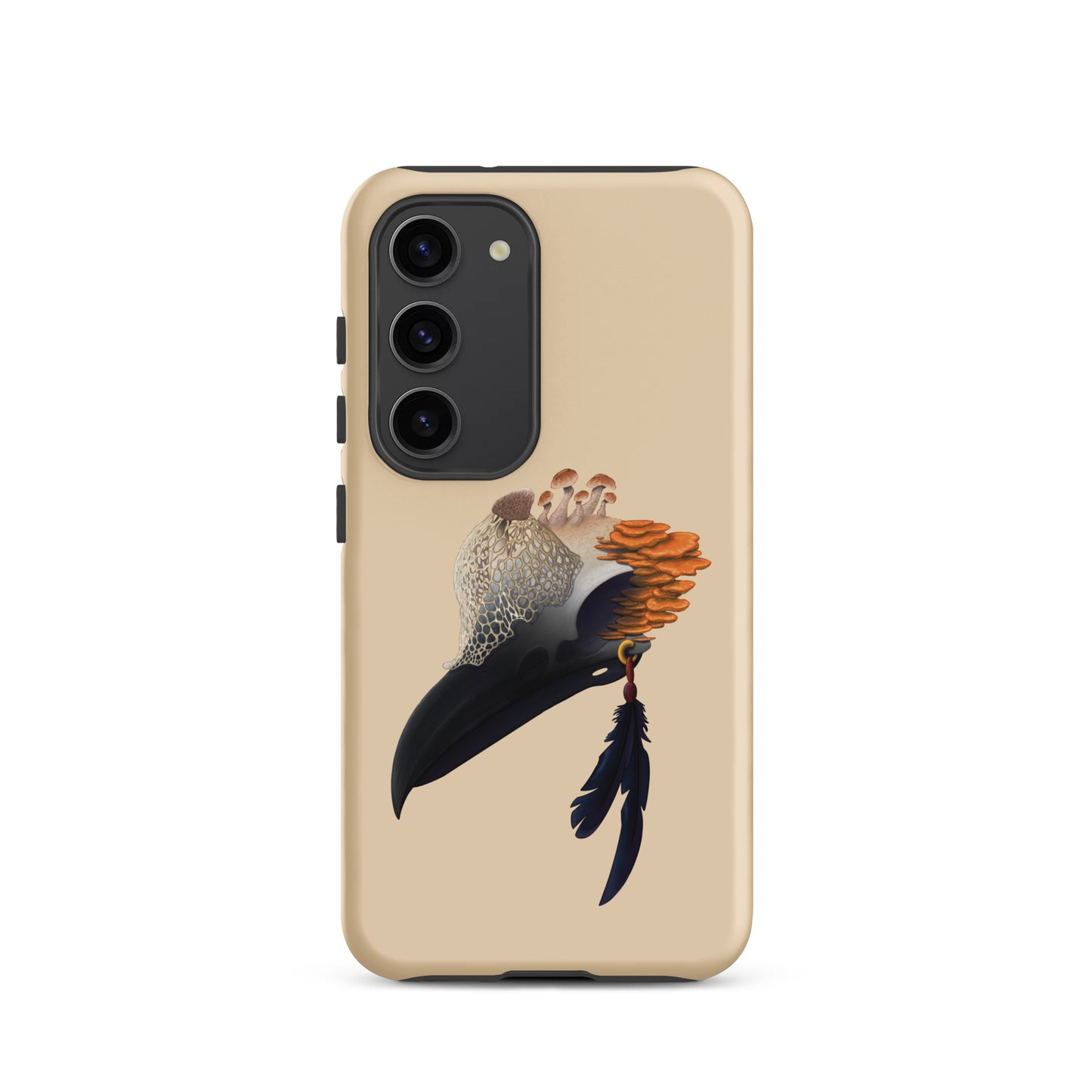 Fungal Crow Skull - Tough case for Samsung®