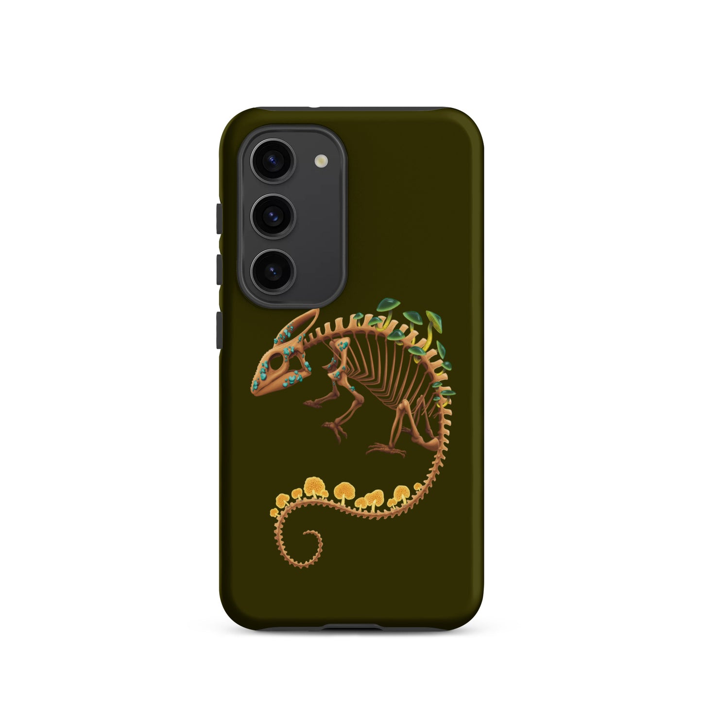 Fungal Chameleon Skeleton - Tough case for Samsung®