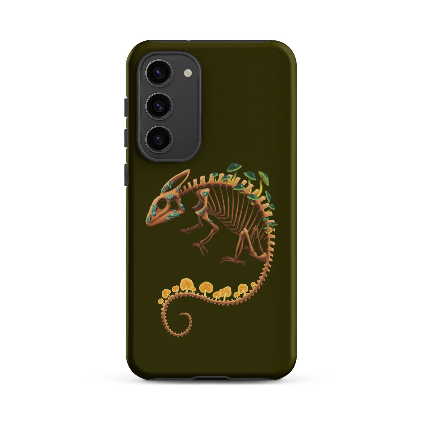 Fungal Chameleon Skeleton - Tough case for Samsung®