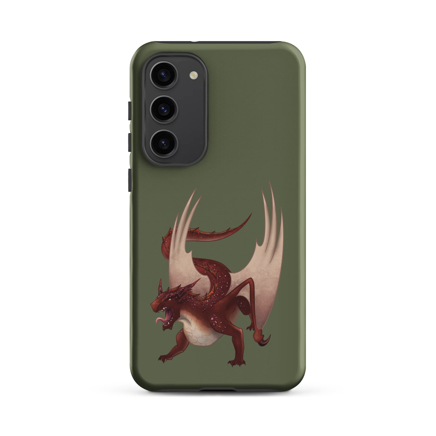 Cinnabar Mineral Dragon - Tough Case for Samsung®