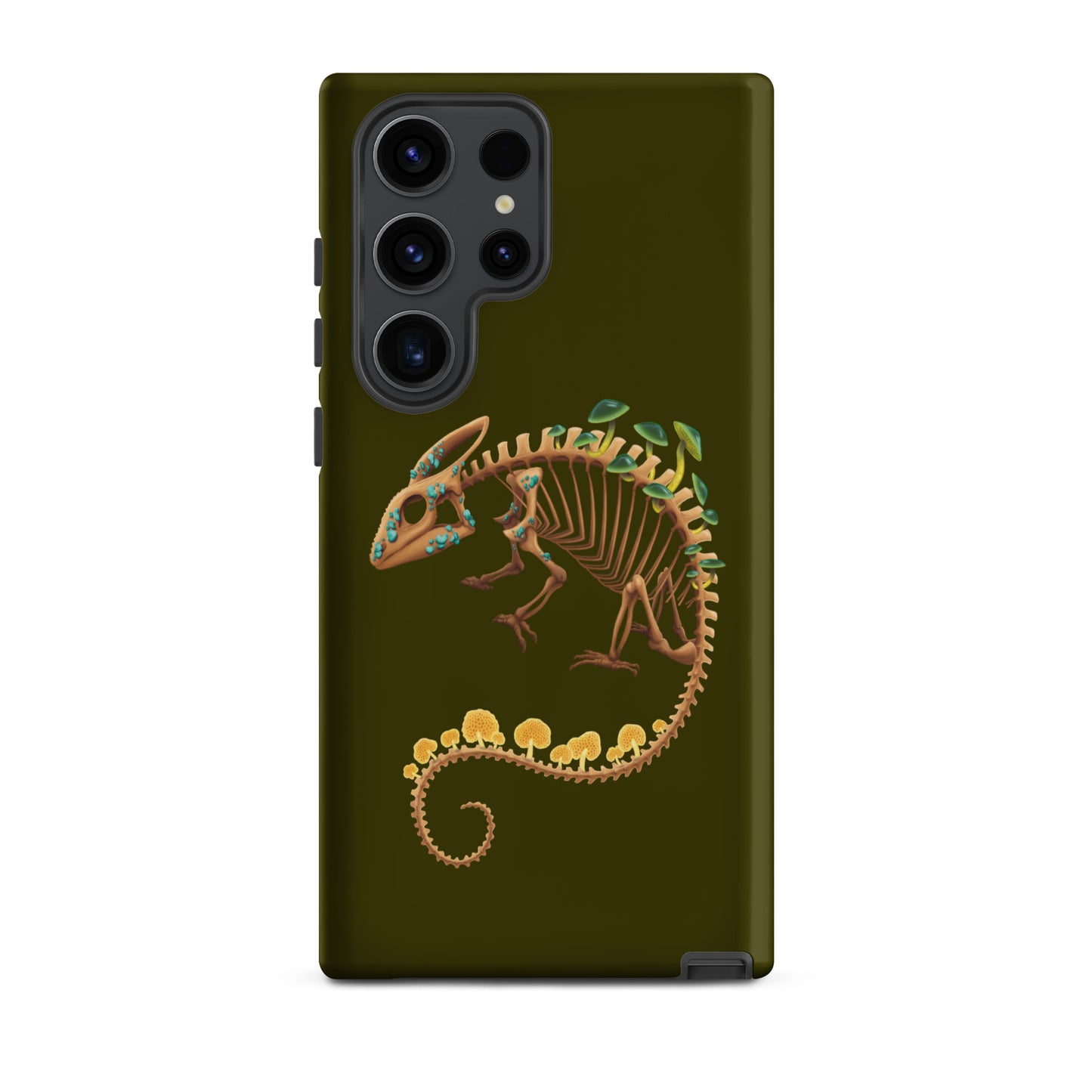 Fungal Chameleon Skeleton - Tough case for Samsung®