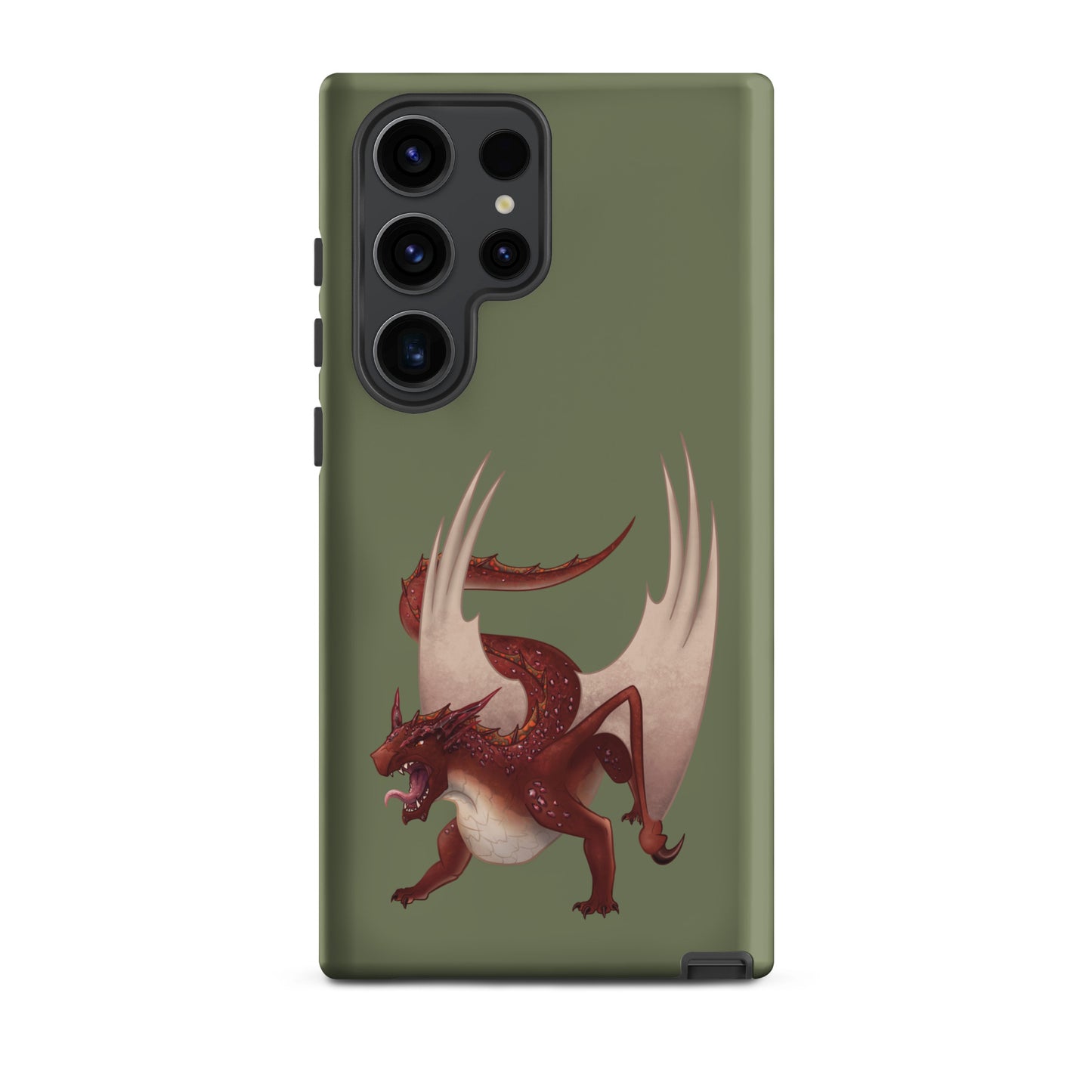 Cinnabar Mineral Dragon - Tough Case for Samsung®