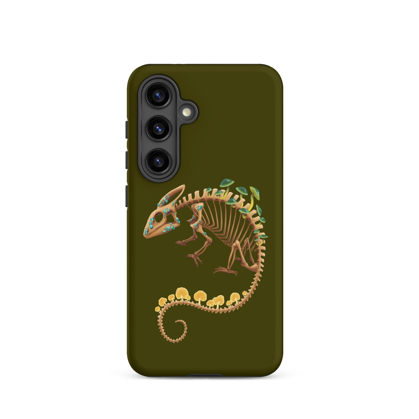 Fungal Chameleon Skeleton - Tough case for Samsung®