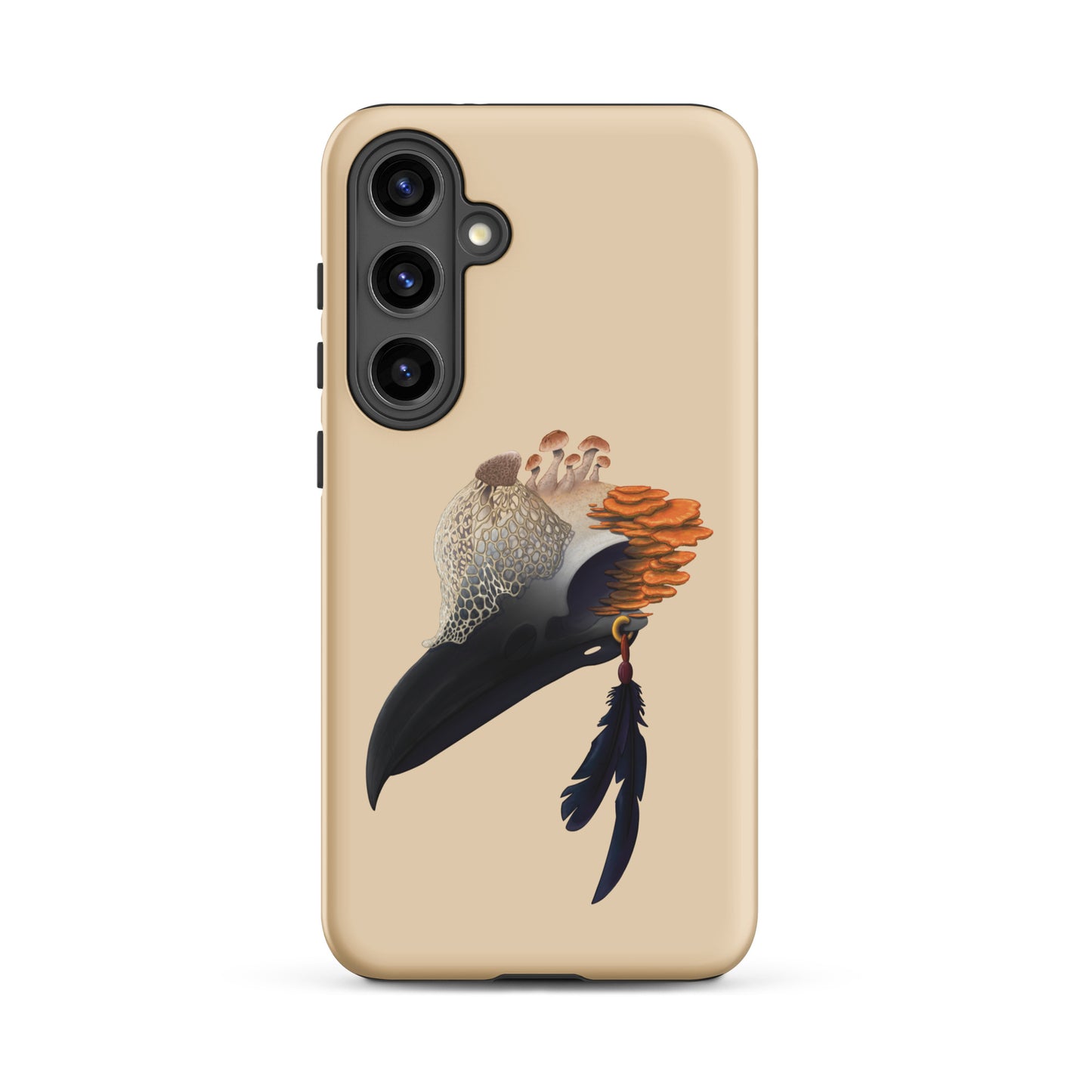 Fungal Crow Skull - Tough case for Samsung®