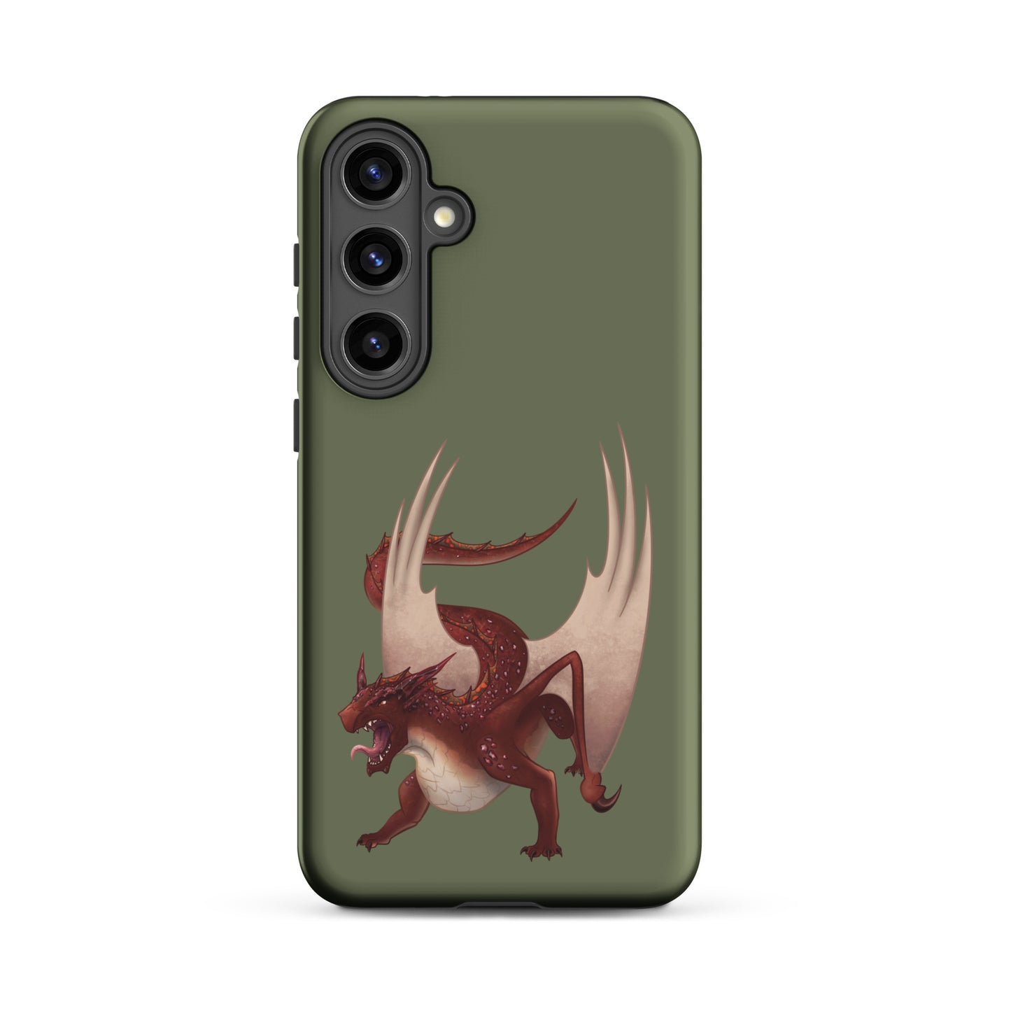 Cinnabar Mineral Dragon - Tough Case for Samsung®