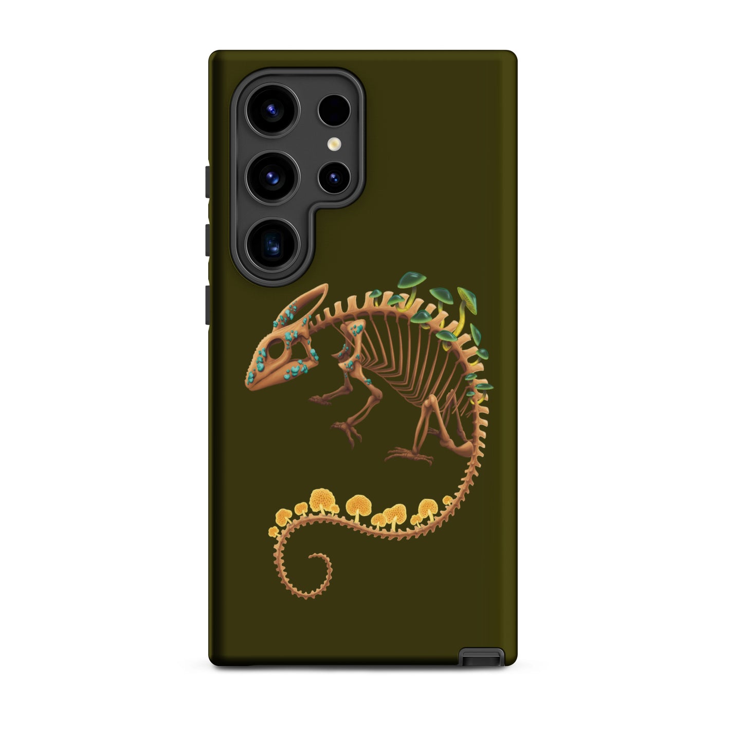 Fungal Chameleon Skeleton - Tough case for Samsung®