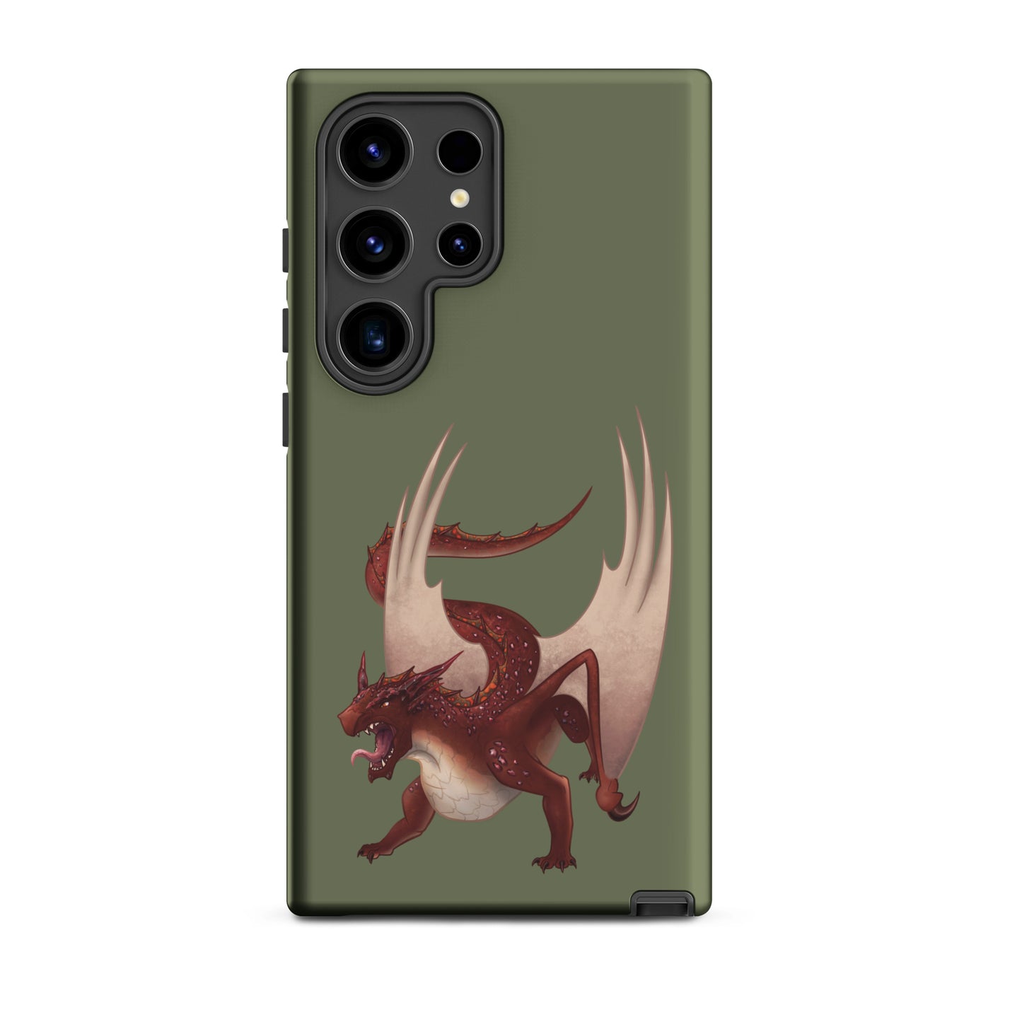 Cinnabar Mineral Dragon - Tough Case for Samsung®