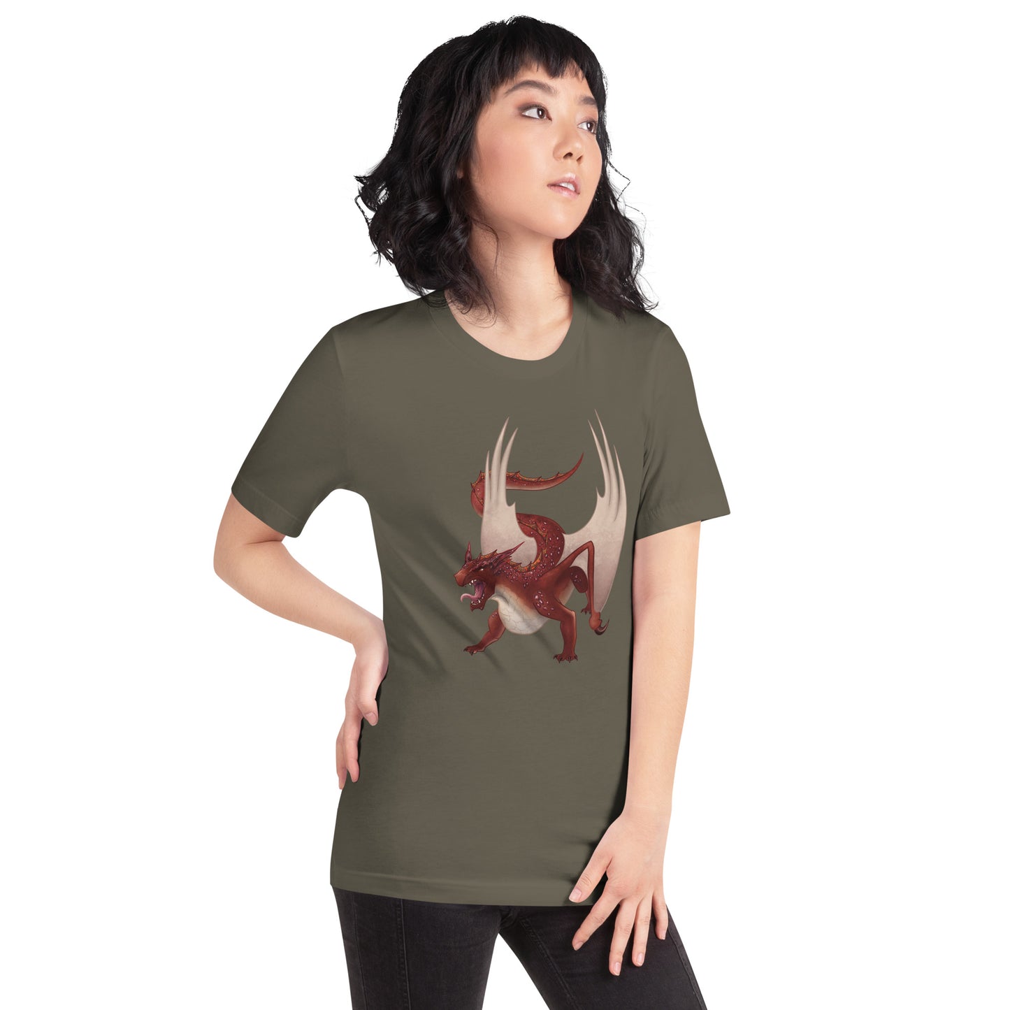 Cinnabar Mineral Dragon - Unisex T-Shirt