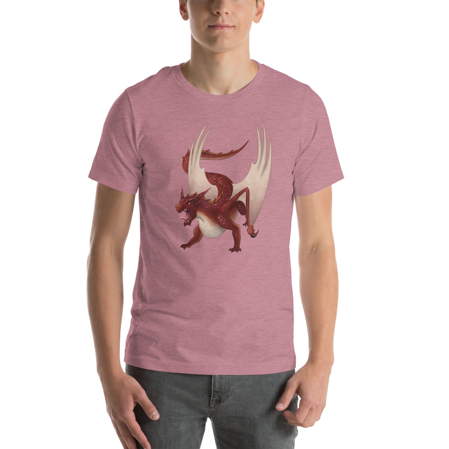 Cinnabar Mineral Dragon - Unisex T-Shirt