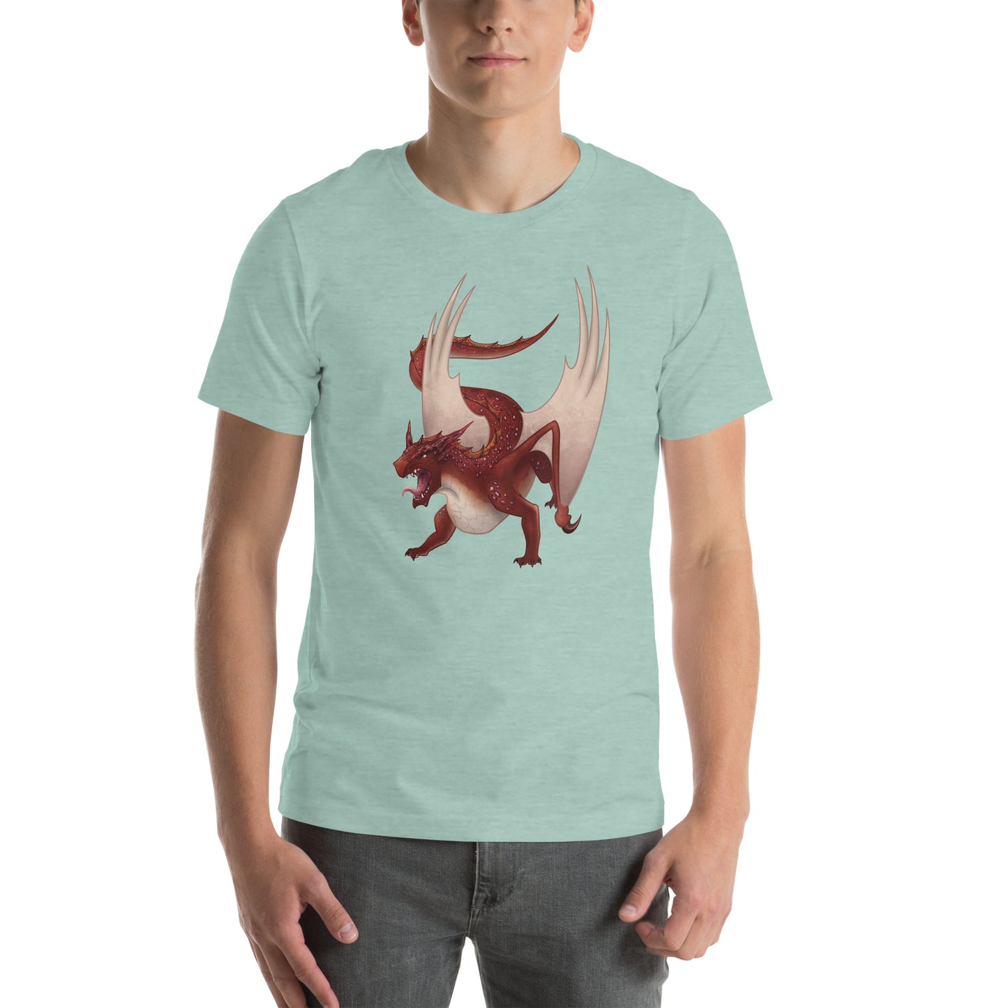 Cinnabar Mineral Dragon - Unisex T-Shirt