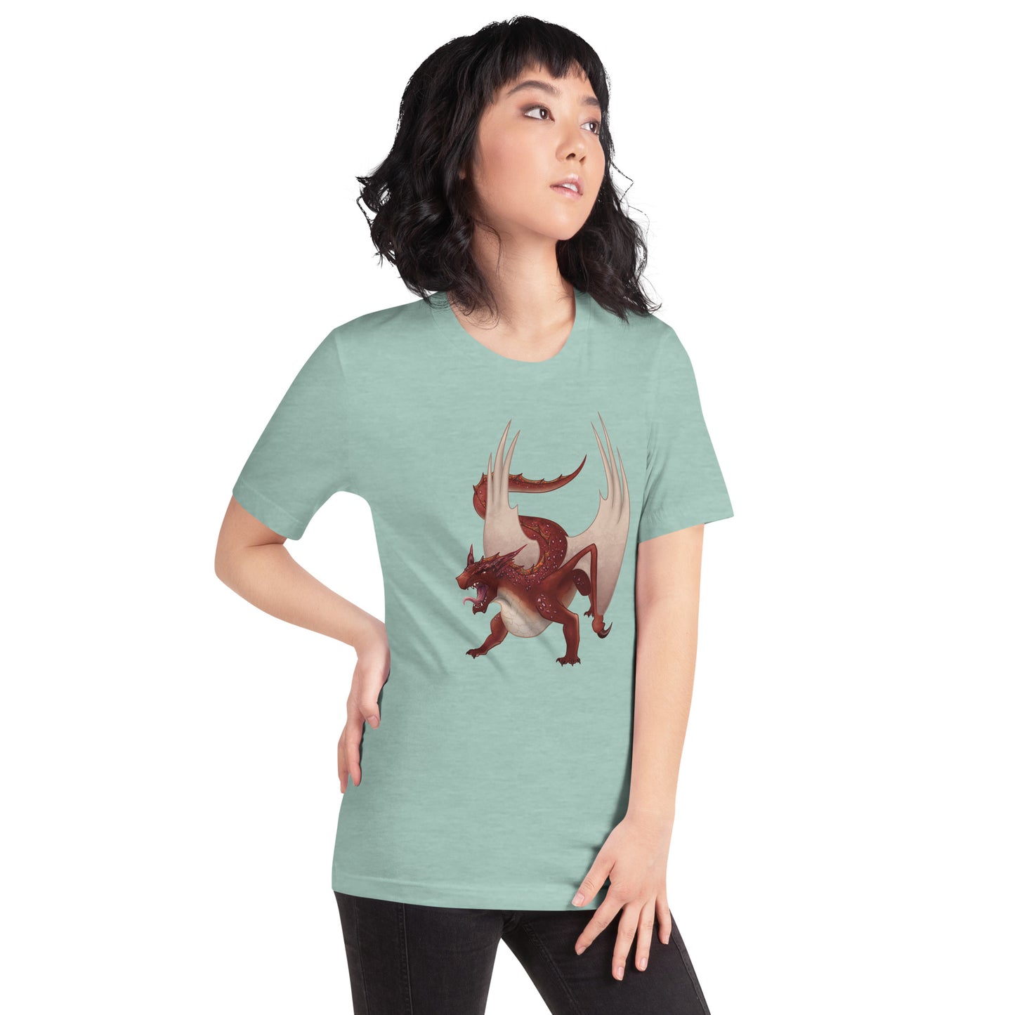 Cinnabar Mineral Dragon - Unisex T-Shirt