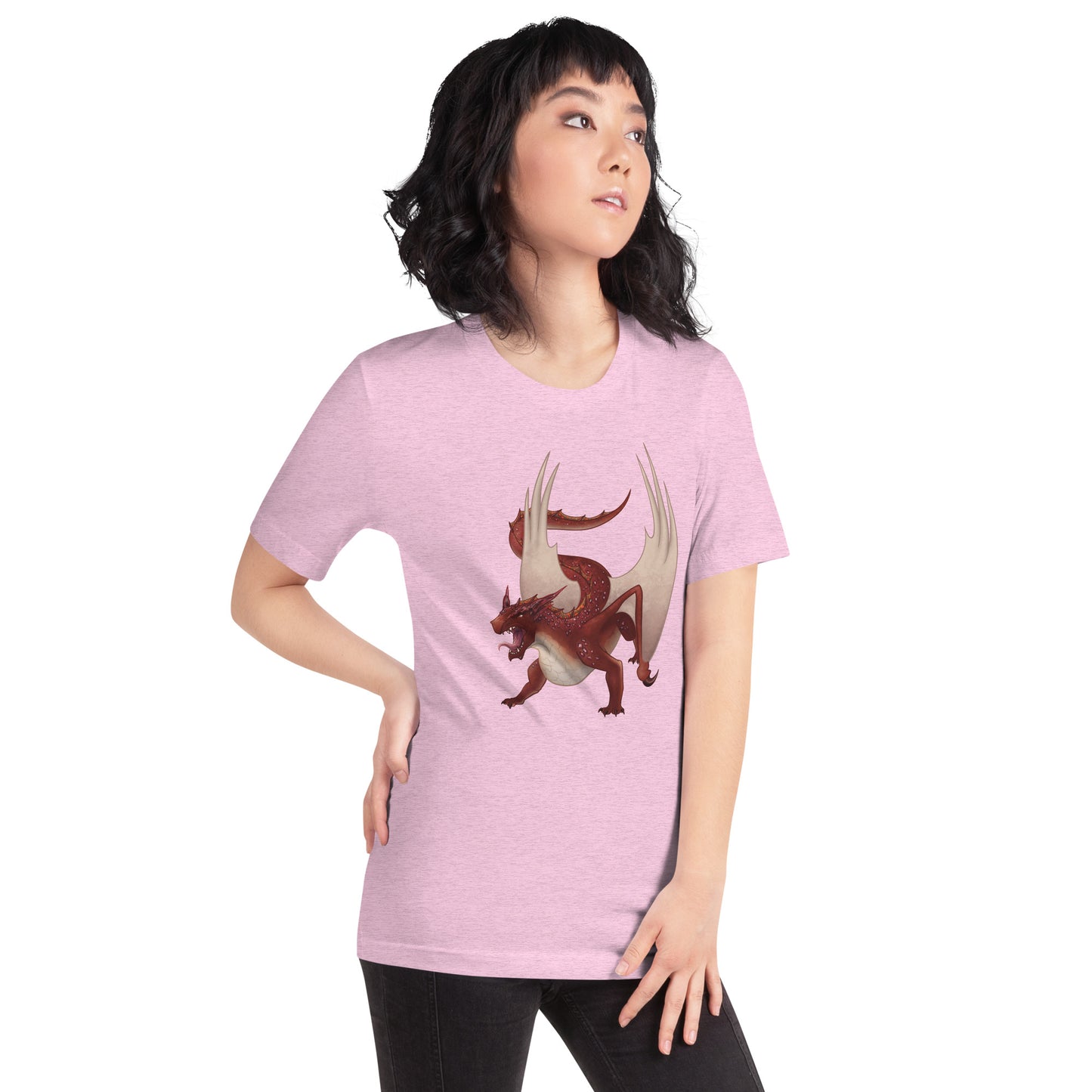 Cinnabar Mineral Dragon - Unisex T-Shirt