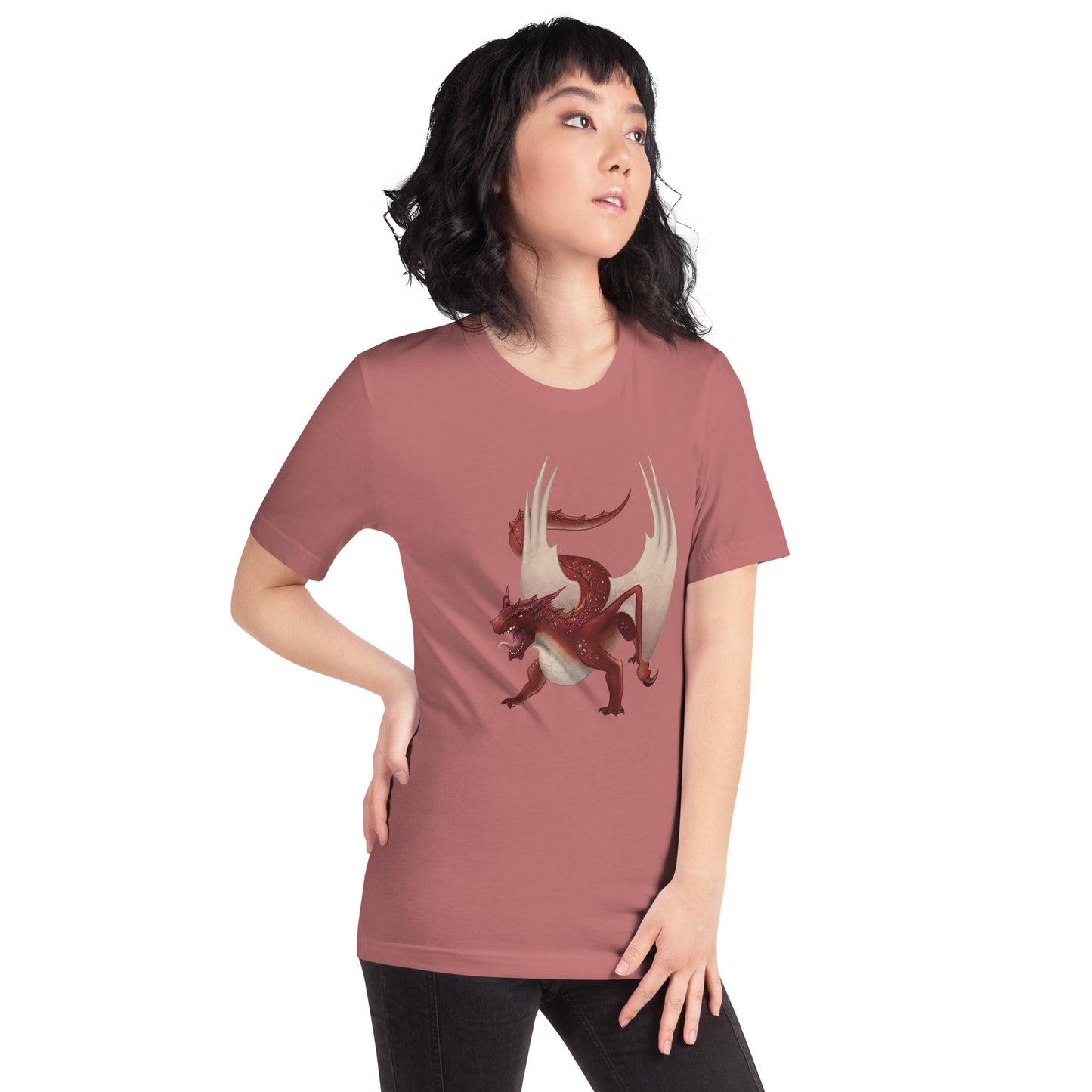 Cinnabar Mineral Dragon - Unisex T-Shirt