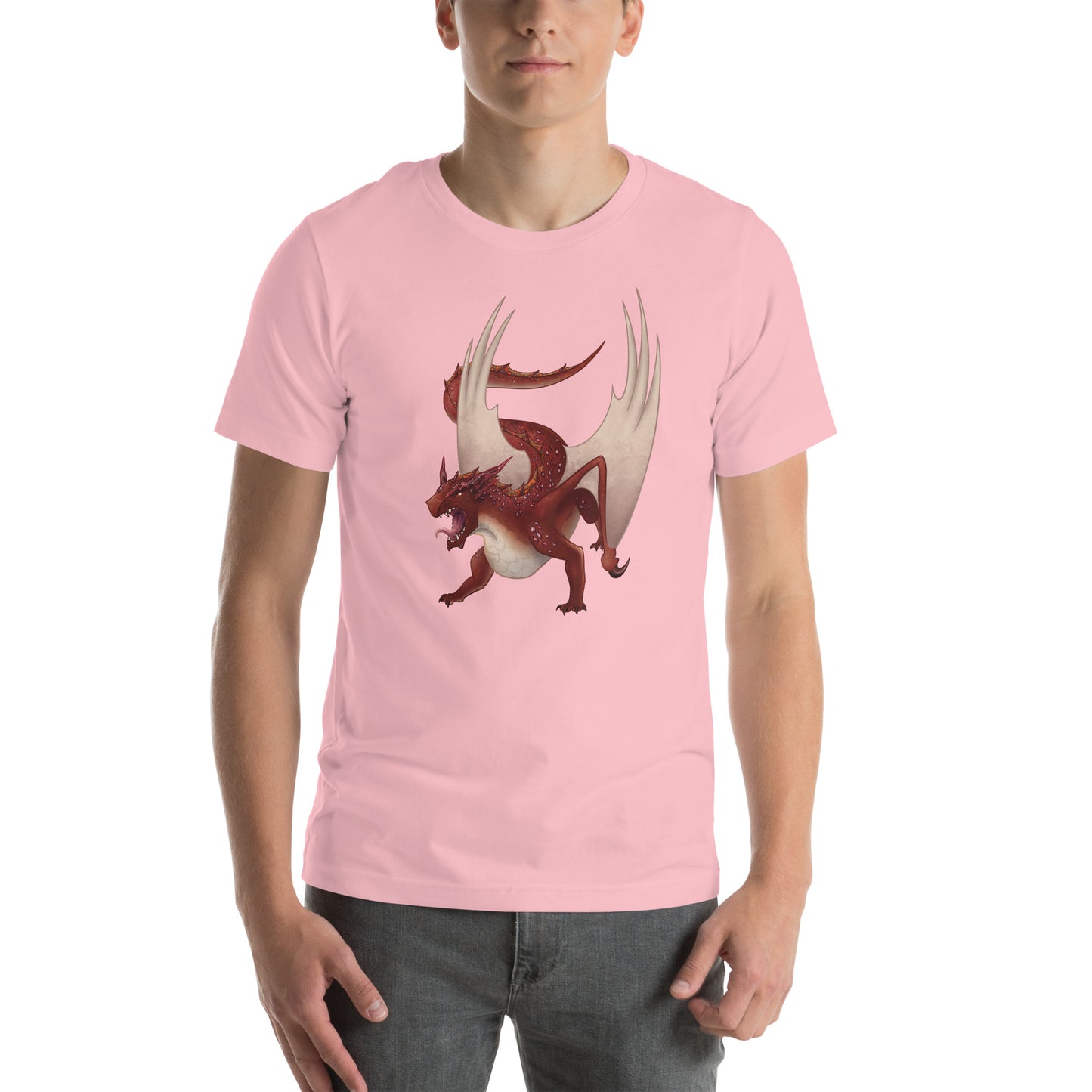 Cinnabar Mineral Dragon - Unisex T-Shirt