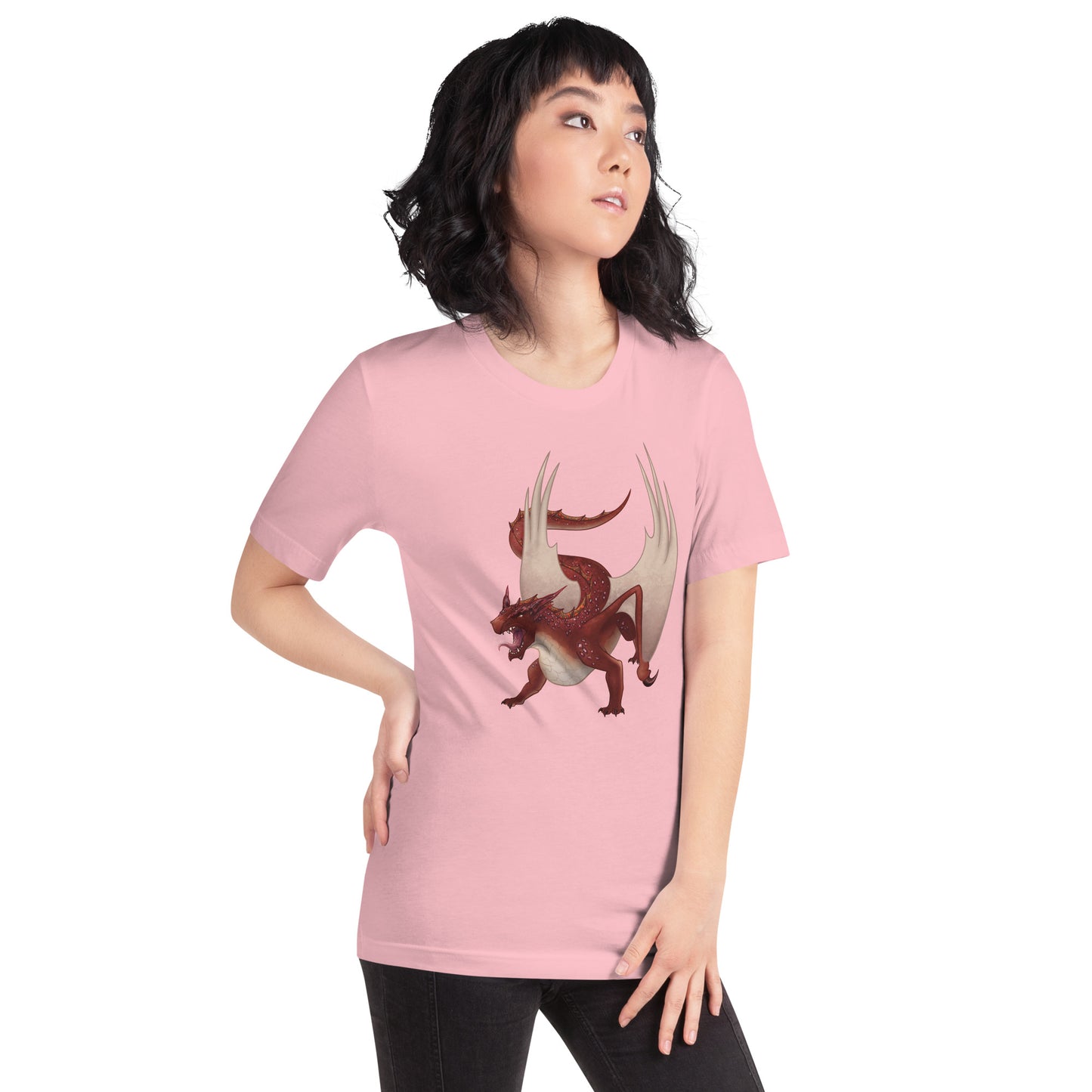 Cinnabar Mineral Dragon - Unisex T-Shirt