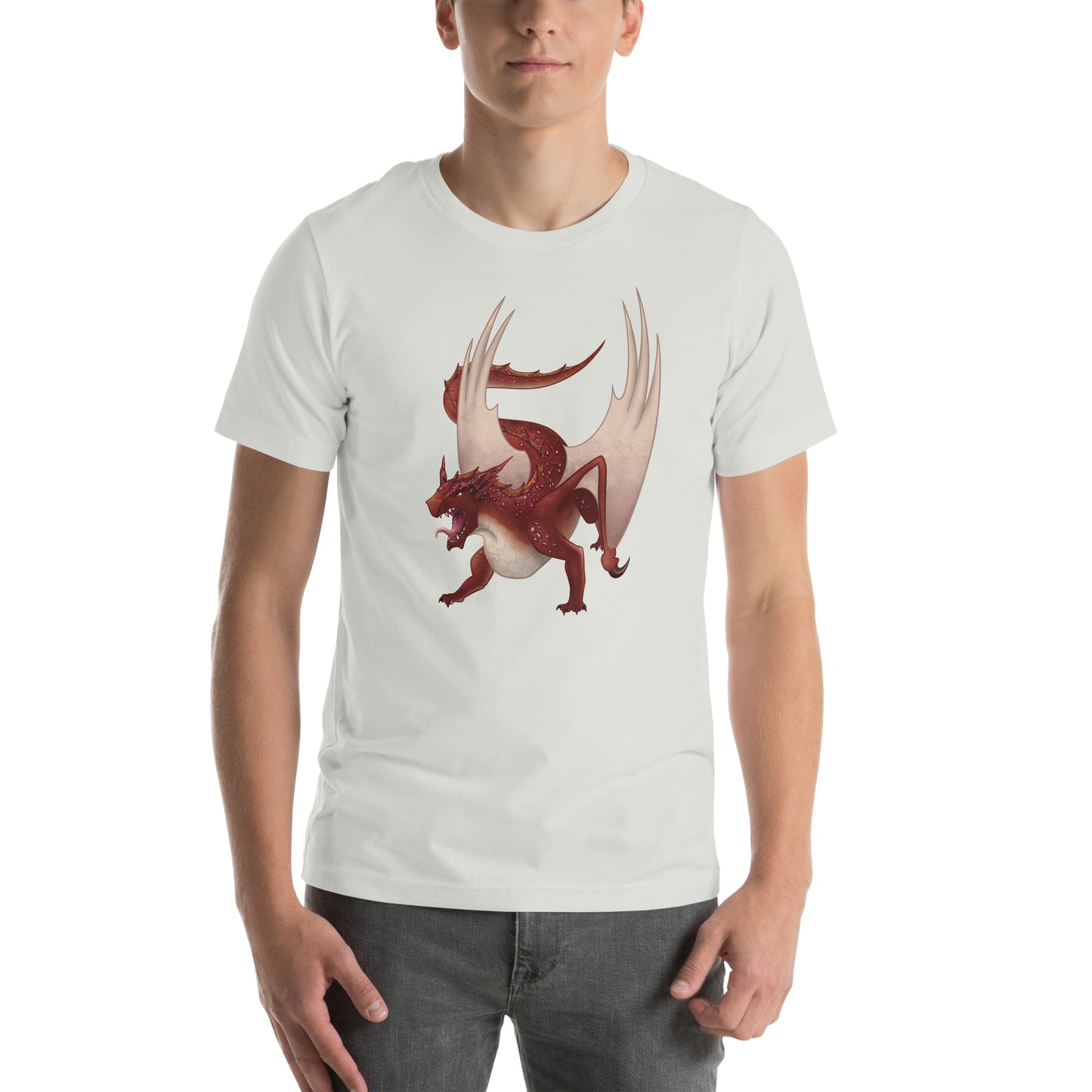 Cinnabar Mineral Dragon - Unisex T-Shirt