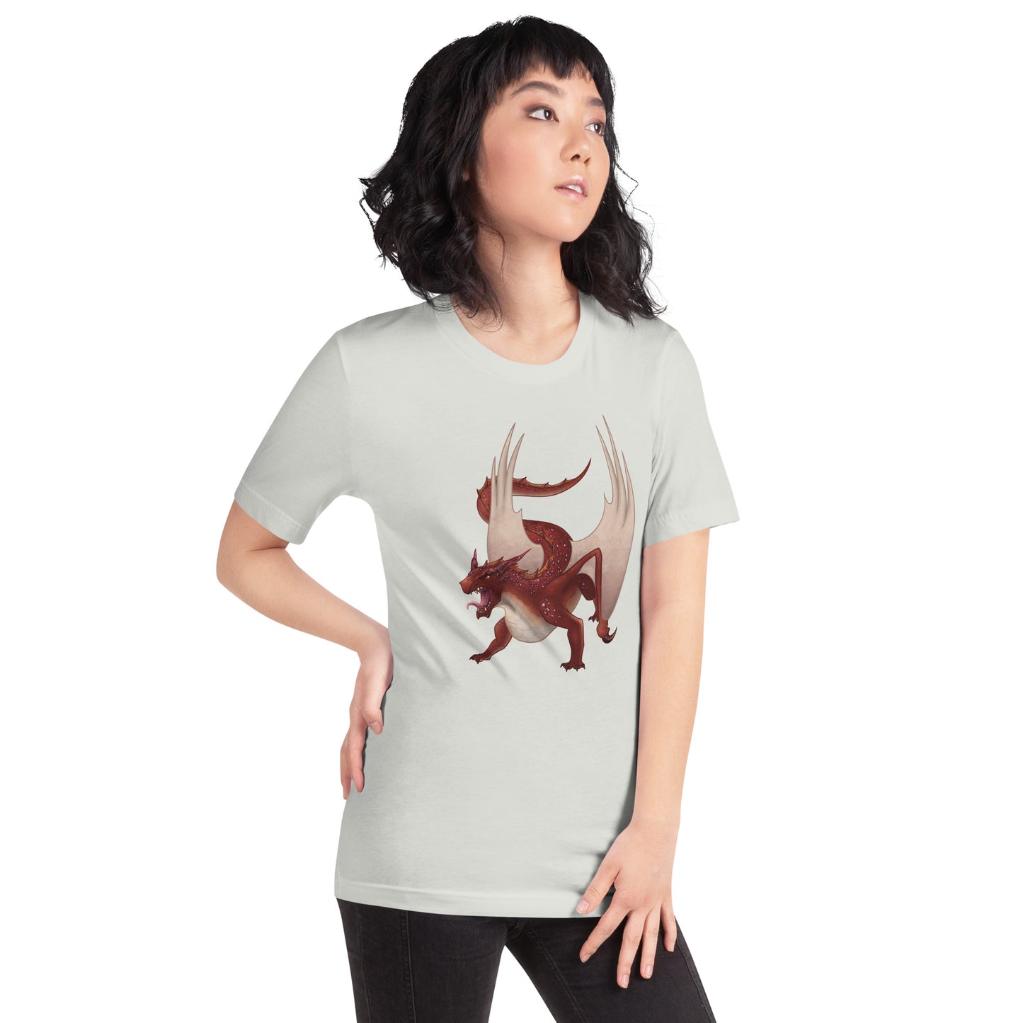 Cinnabar Mineral Dragon - Unisex T-Shirt