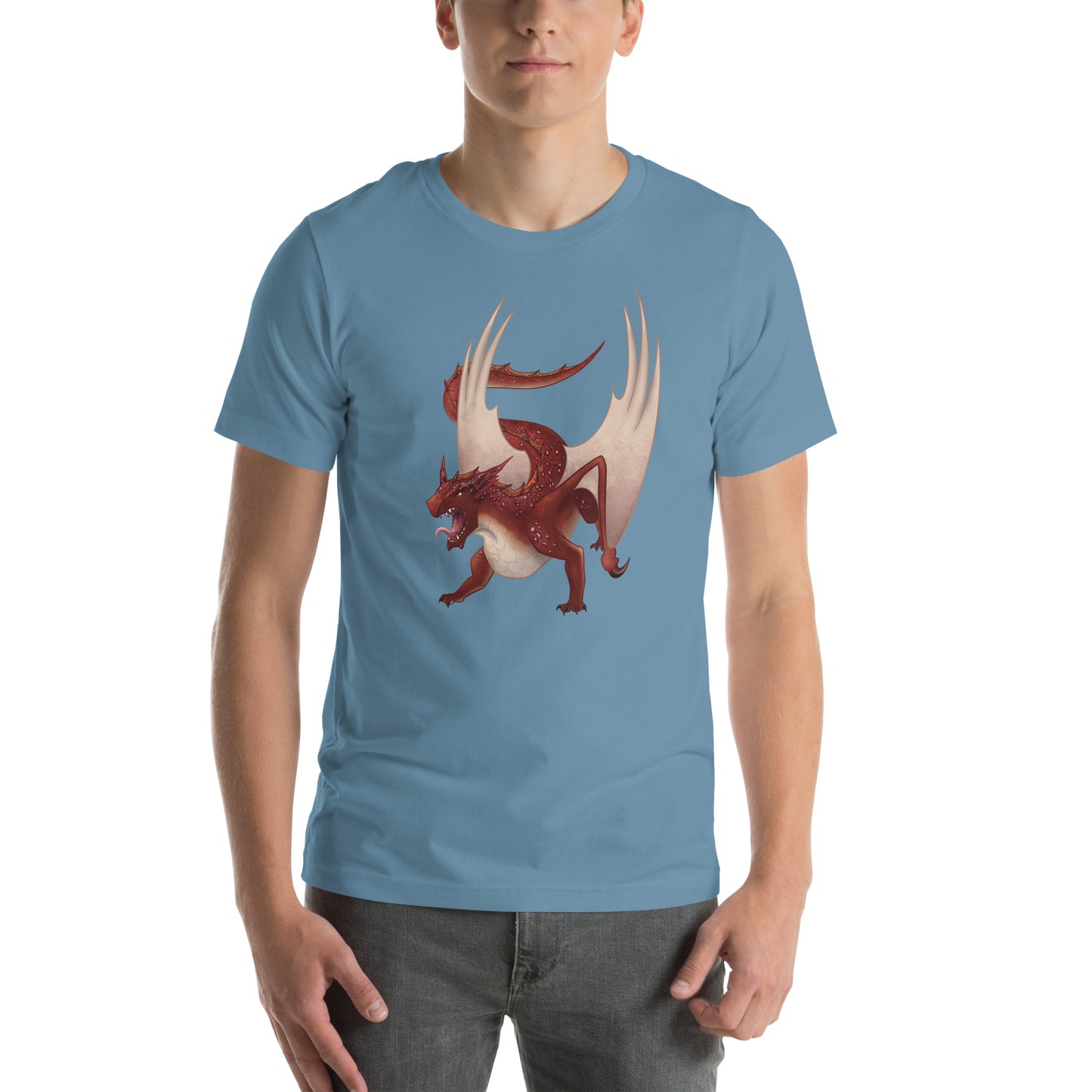 Cinnabar Mineral Dragon - Unisex T-Shirt