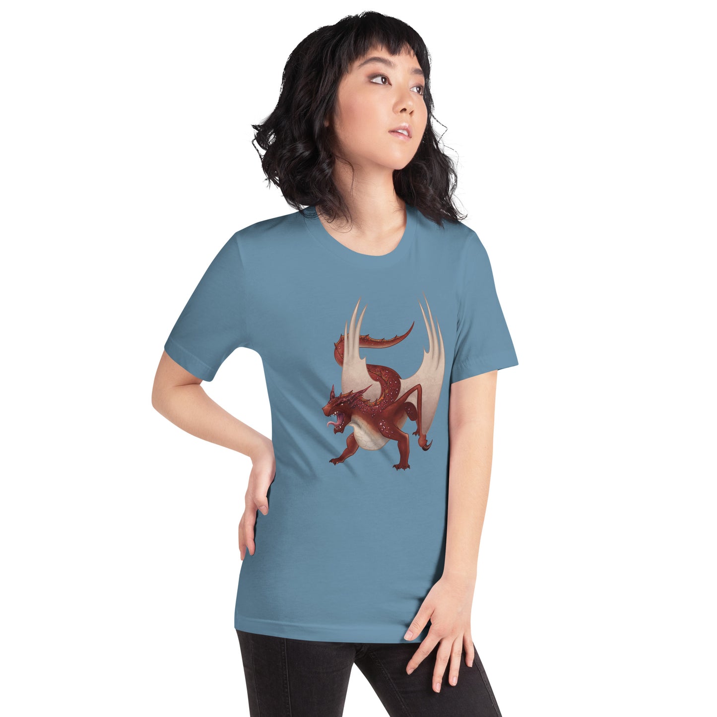 Cinnabar Mineral Dragon - Unisex T-Shirt