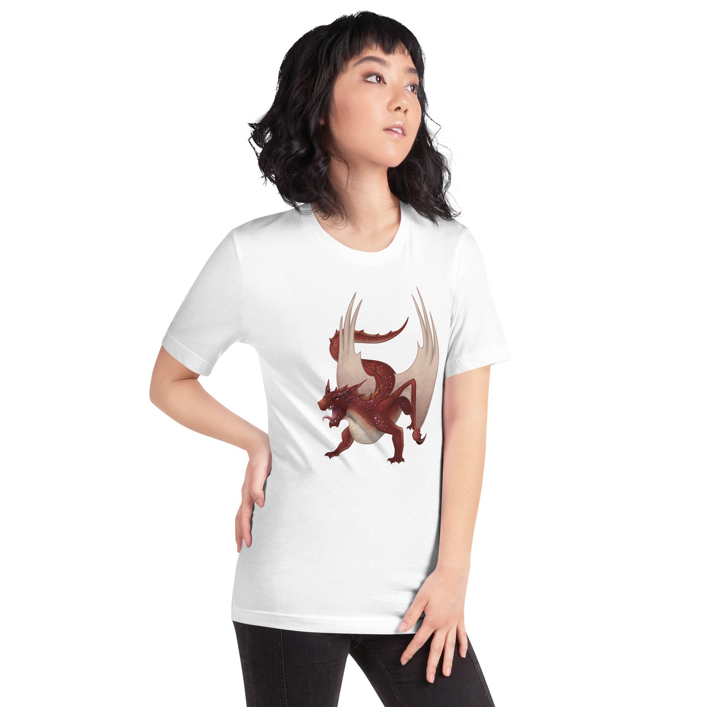 Cinnabar Mineral Dragon - Unisex T-Shirt