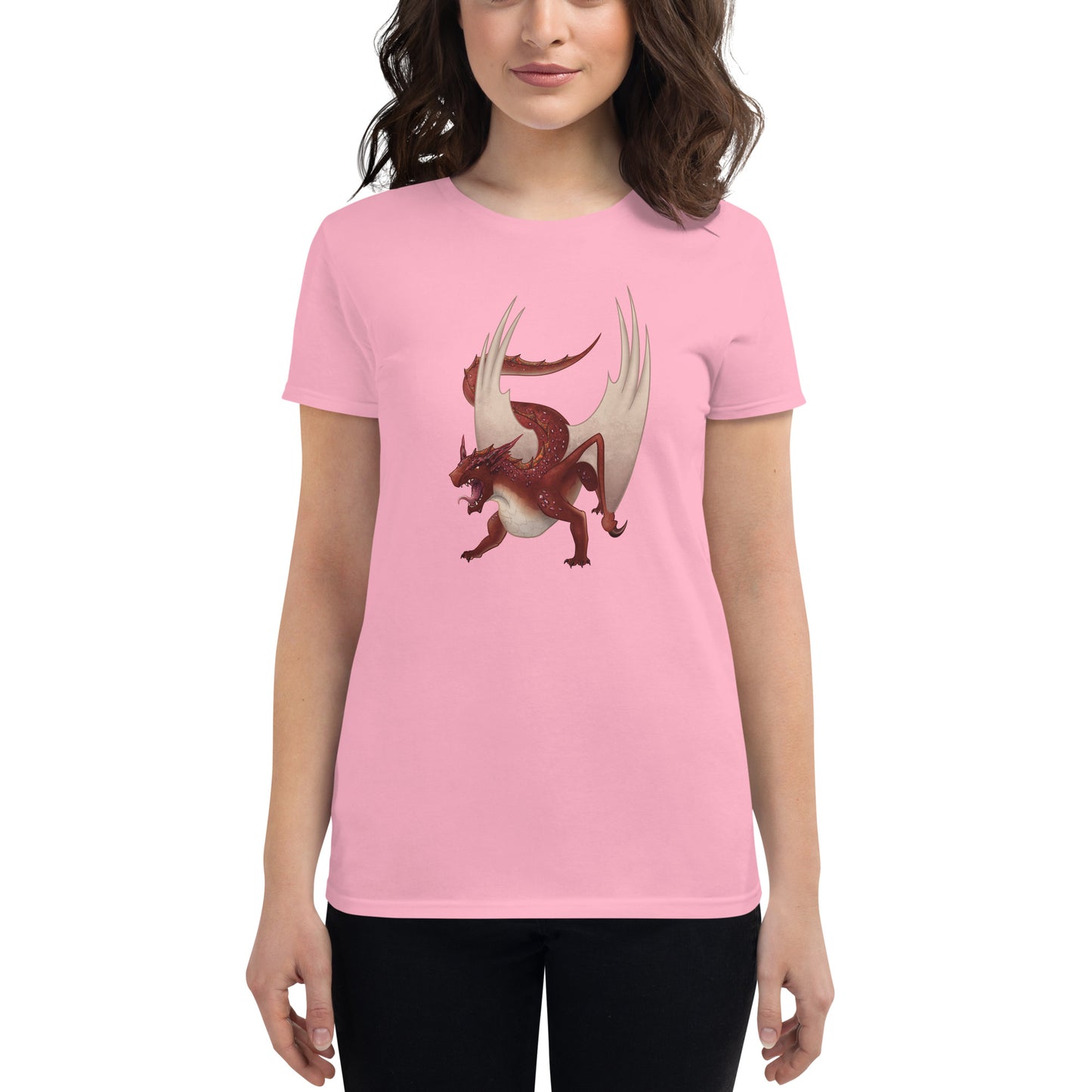 Cinnabar Mineral Dragon - Women's Short Sleeve T-Shirt