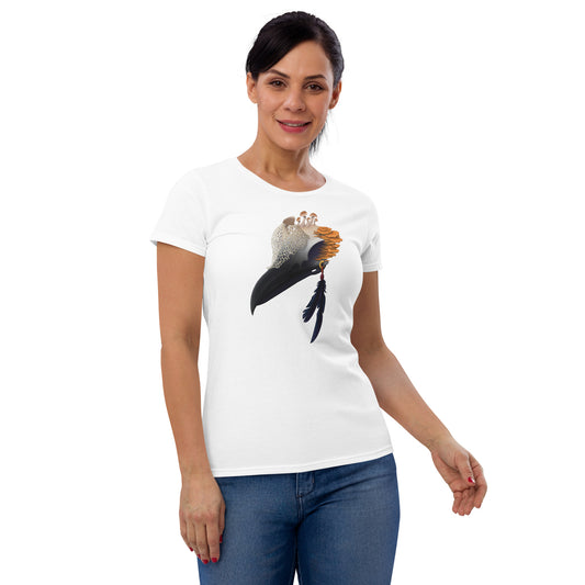 Fungal Crow Skull - Women's short sleeve t-shirt